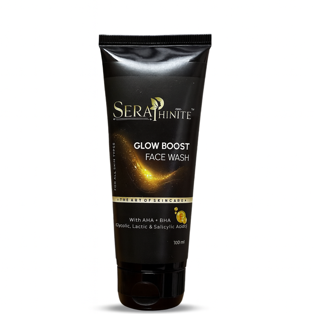 Glow Boost Facewash With Glycolic Acid, Lactic Acid, Niacinamide, Salicylic Acid